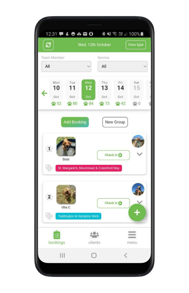 daily-bookings-filter-view-my-pet-walker My Pet Walker daily bookings view